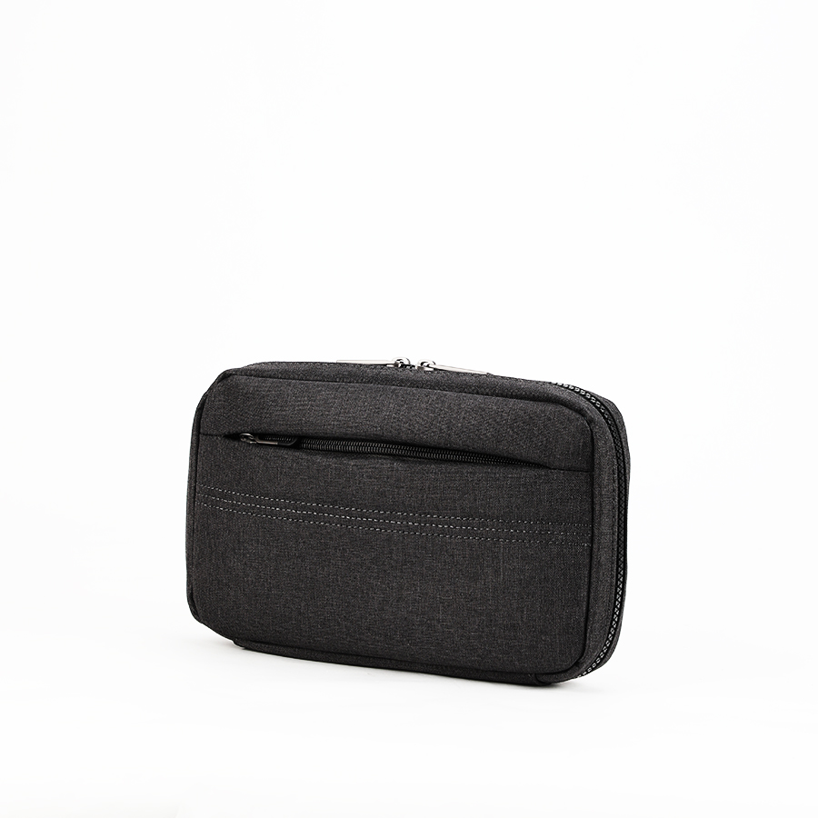 Органайзер для аксессуаров CORE, тёмно-серый, 100% полиэстер 