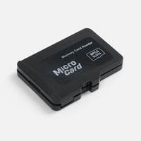 Футляр для карт памяти и SIM-карт Multitask, черный