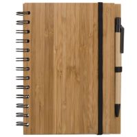 Блокнот на кольцах Bambook с шариковой ручкой